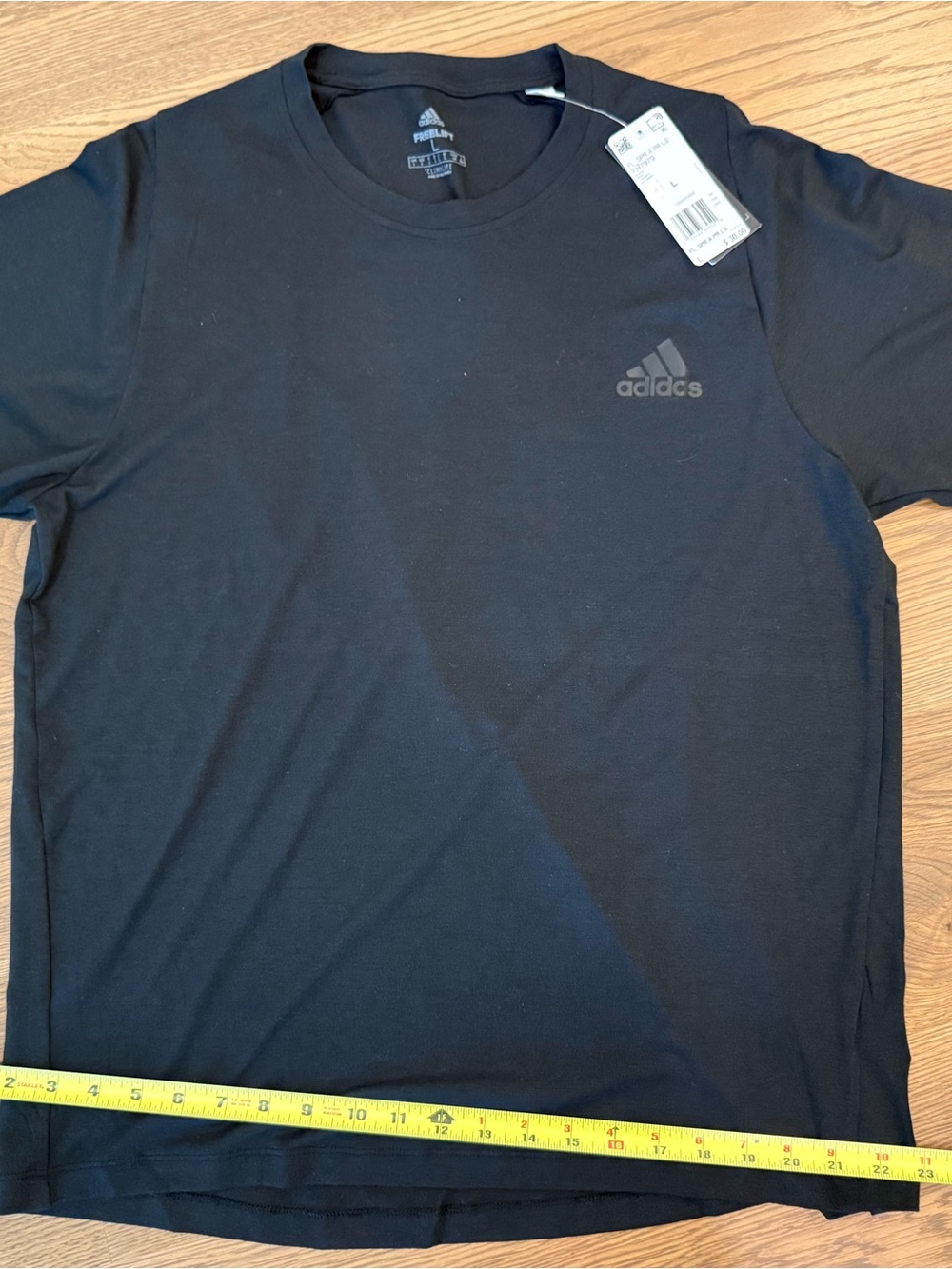 adidas Men's Black Crew Neck Shirt